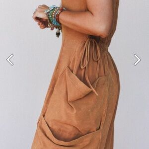 Three Birds Nest cargo jumpsuit size large